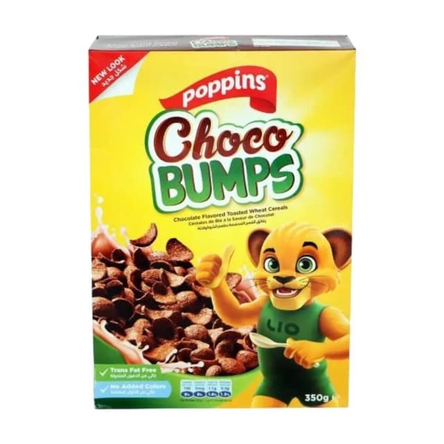 Poppins Chocolate Bumps Cereal 350g Special Price