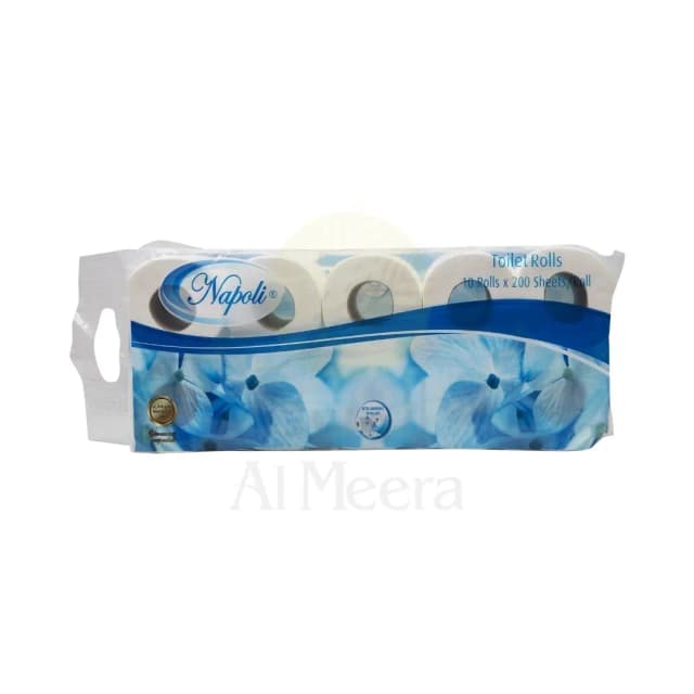 Napoli Toilet Tissue 200 Sheets 10 Rolls