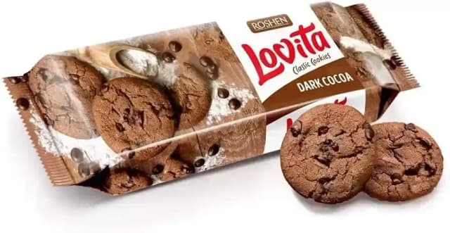 ROSHEN LOVITA DRK COCOA CLS COOKIES 150G