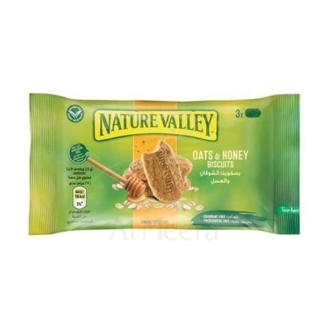 NATURE VALLEY OATS&HONEY BISCUITS 25G