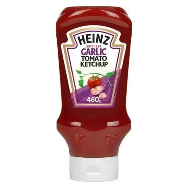 Heinz Ketchup Tomato Garlic 460g