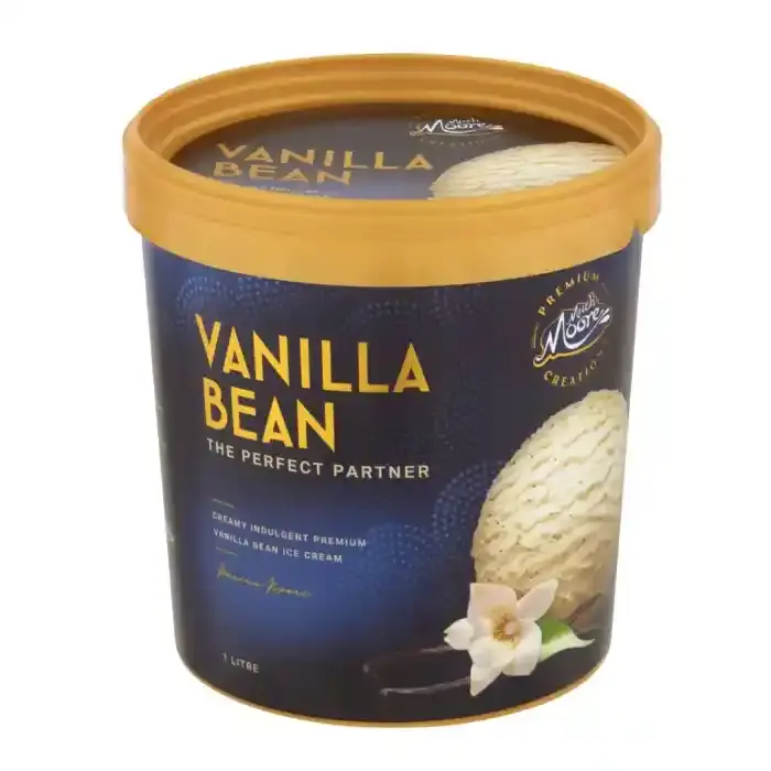 Much Moore Ice Cream Vanilla Bean 1L
