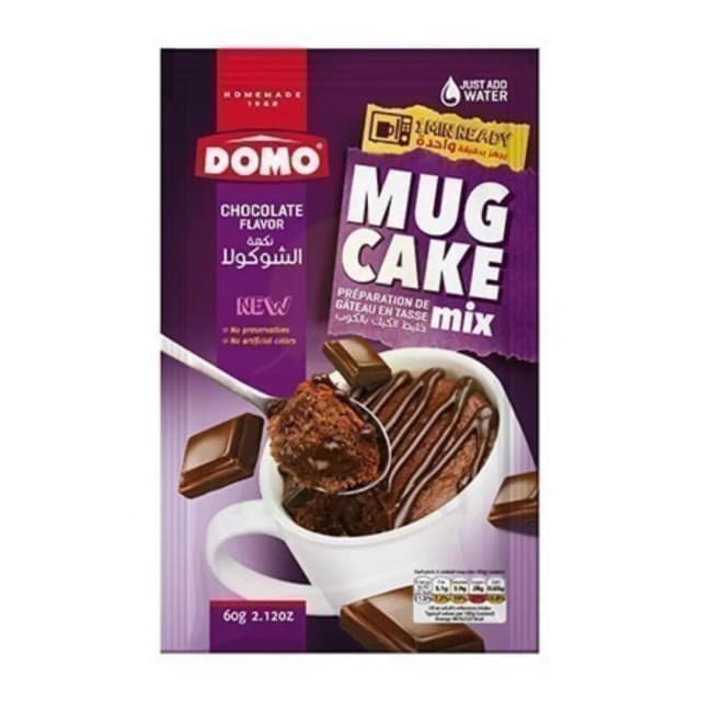 Domo Mug Cake Mix Chocolate 60 g