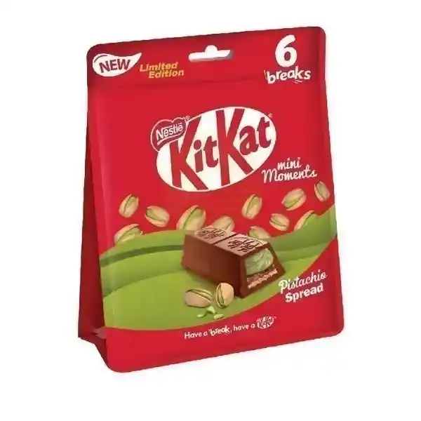 Kit Kat Chocolate Mini Moments Pistachio 100.8g