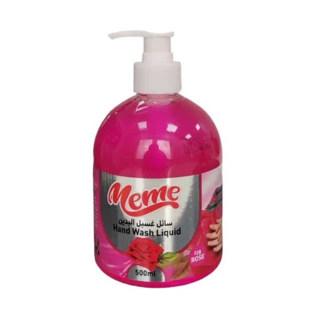 Meme Liquid H& Wash Rose 500ml