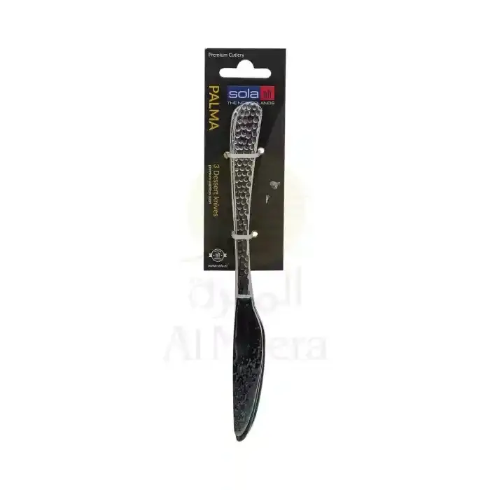 SOLA PALMA DESSERT KNIFE 3PCS