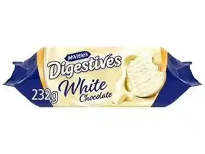 McVitie's Digestives White Chocolate 232 g