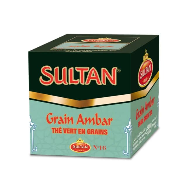 SHAI SULTAN AMBAR GREEN TEA 500G