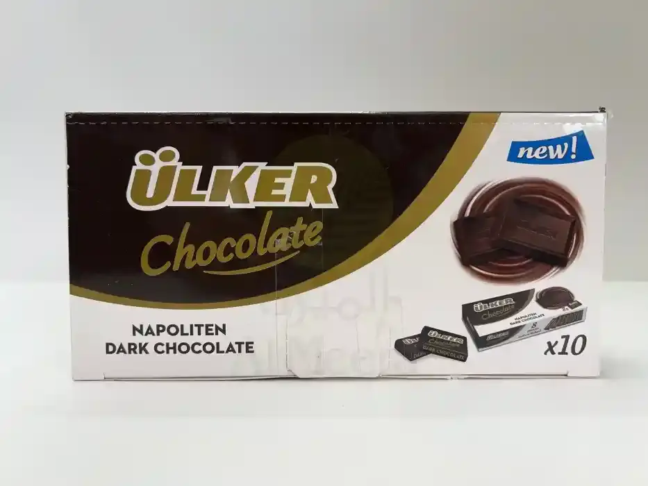 Ulker Napoliten Dark Chocolate 30Gx10