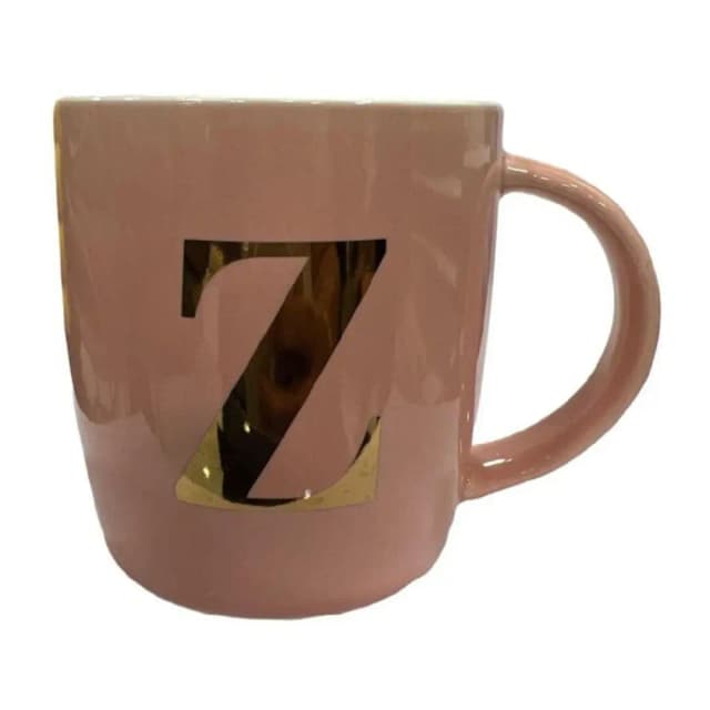 Diveenas Mug 350ml Alphabet Brown HW01838