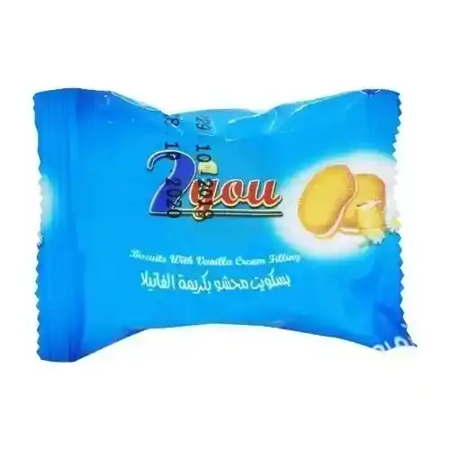 تويو بسكويت محشو بكريمة الفانيلا 22ج