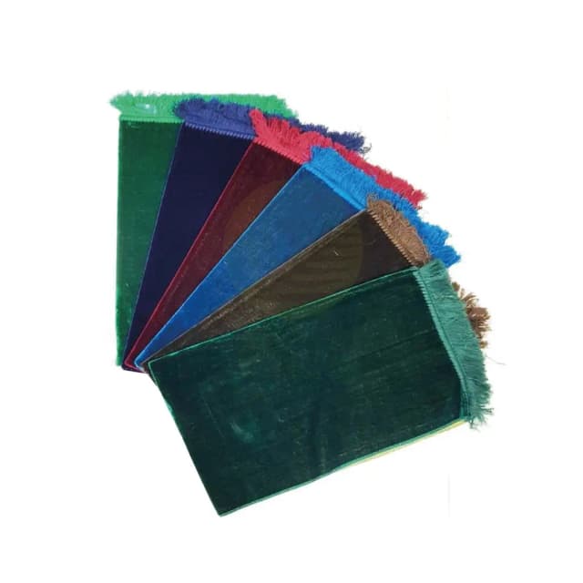 Style Prayer Rug Plain 70 x 110 cm
