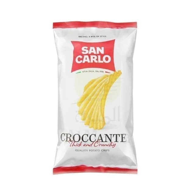 San Carlo Croccante Thick & Crunchy Potato Chips 180g