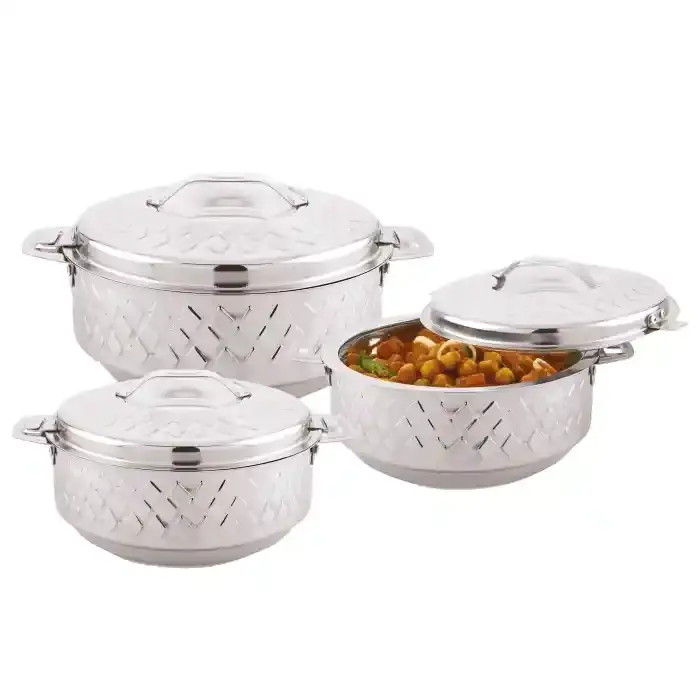 Fns Ss Hotpot Set-Choco 1000/1500/2500Ml