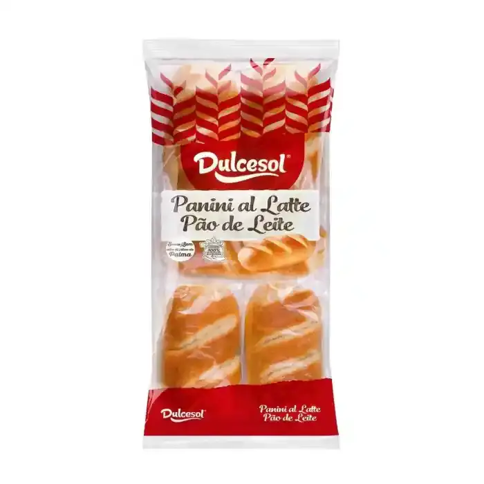 Dulcesol Panini al Latte Pão de Leite 350g