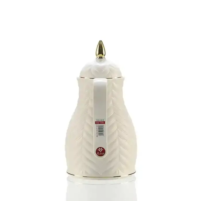 Rose Vacuum Flask White 1.0L 1919-Cf-A01