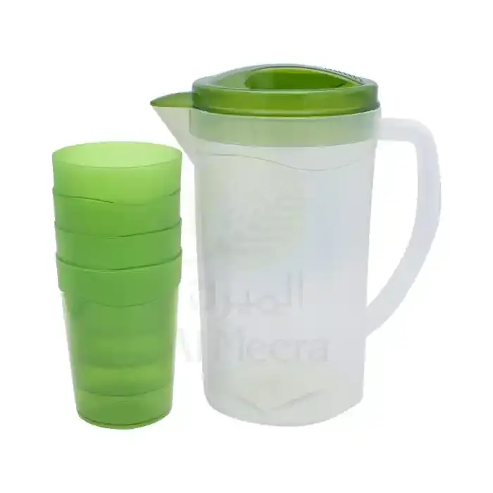 Harmony Plastic Pitcher + 4Cups