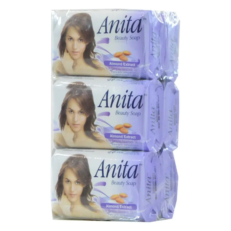 Anita Soap Almond 80gx6 Pieces