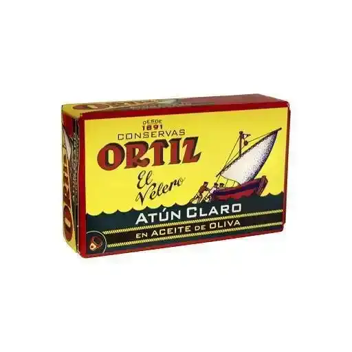 Ortiz Yellowfin Tuna Meat in Olive Oil, 112g