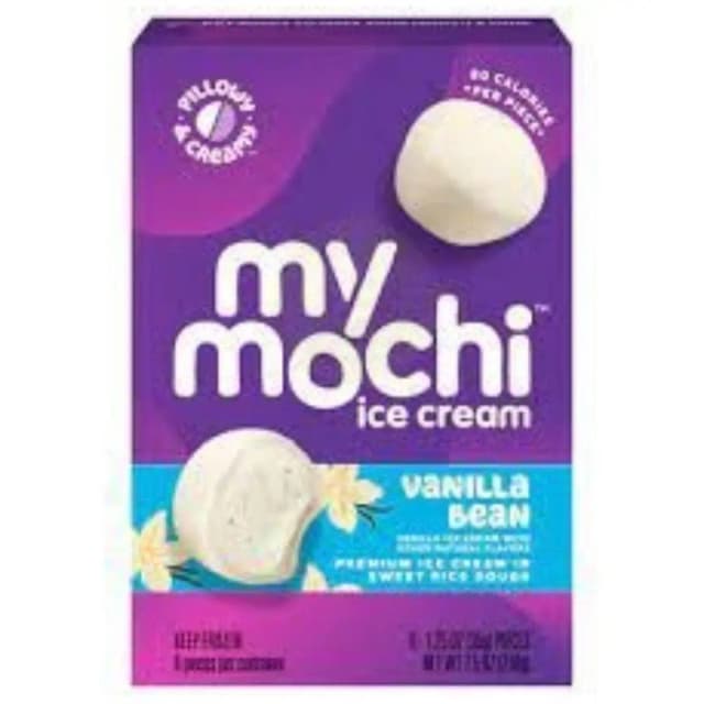 MyMo Mochi Ice Cream Vanilla Rice Dough, 258g