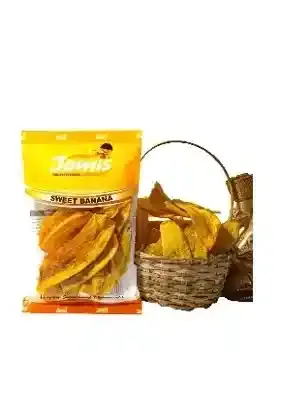 Jomis Banana Chips Sweet Long 100g