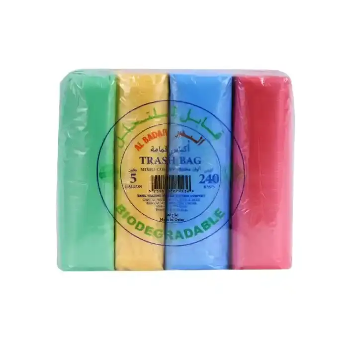 Al Badar Trash Bag, 5 Gallon, 48x50cm, 240 Bags