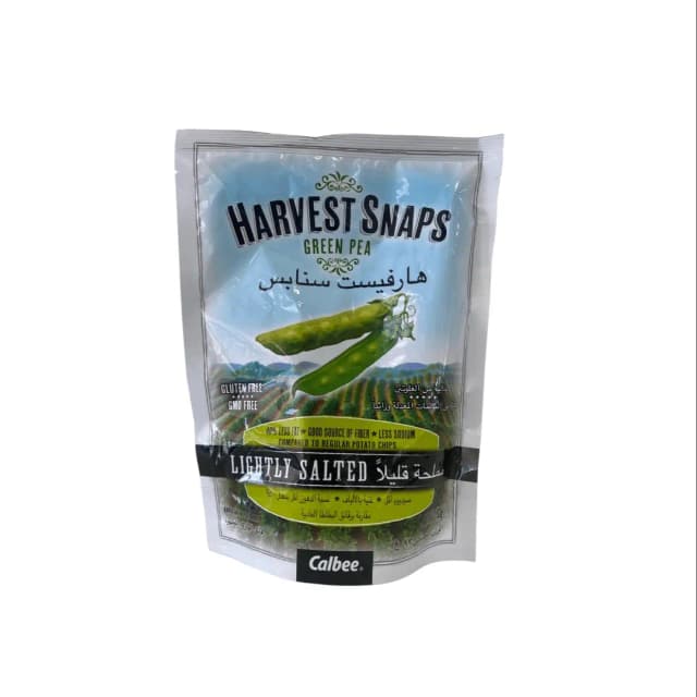 Harvest Snaps Green Pea Crisps Baked Lightly Salted 93g
