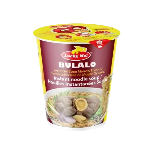 Lucky Me Regular Cup Bulalo Instant Noodles Soup 70g