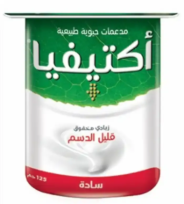مخفوق سادة قليل الدسم 125 جم