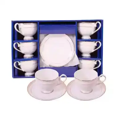 Horselane Tea Cup & Saucer 12 Pcs Set