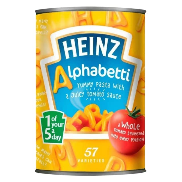 Heinz Alphabetti Spaghetti 400 g