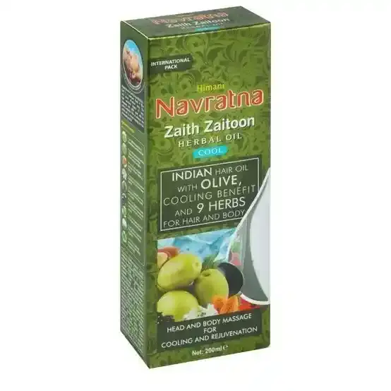 HIMANI HAIR OIL NAVRATNA ZAITH ZAITOON 200ML