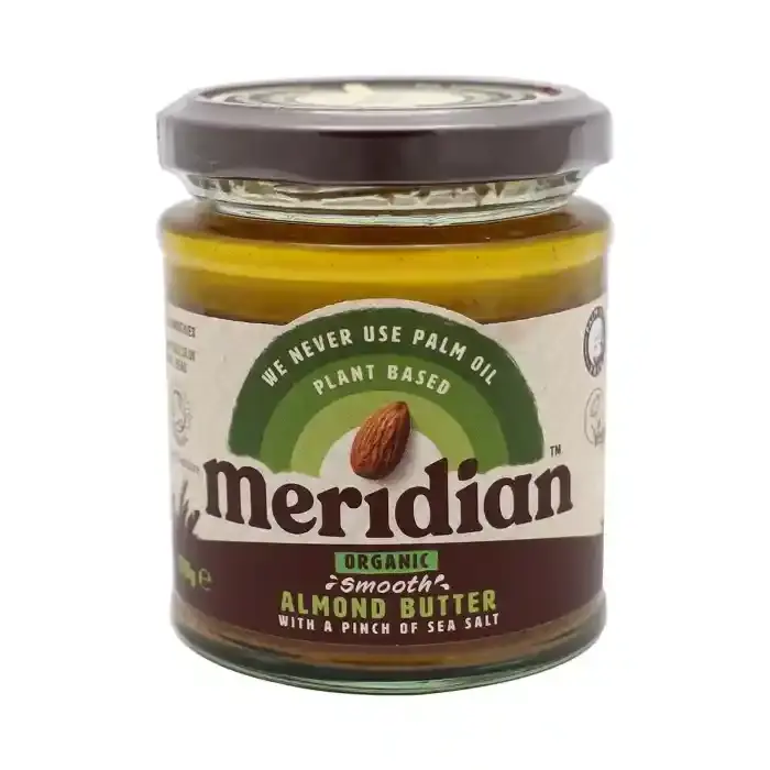 Holland And Barrett Meridian Smooth Almond Butter 170 Gm