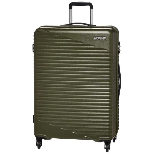 American Tourister Sky Park 4-Wheel Hard Trolley Green 78 cm