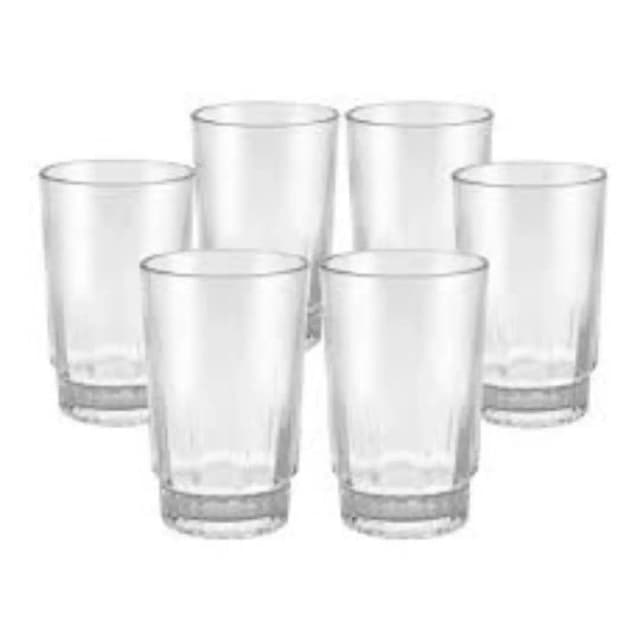 RoyalFord Glass Tumbler 240ml 6-Piece
