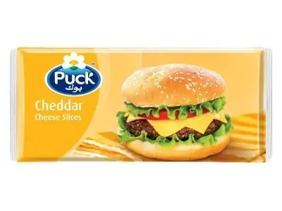Puck Cheddar Cheese Slice Value Pack 400gx2 Pieces