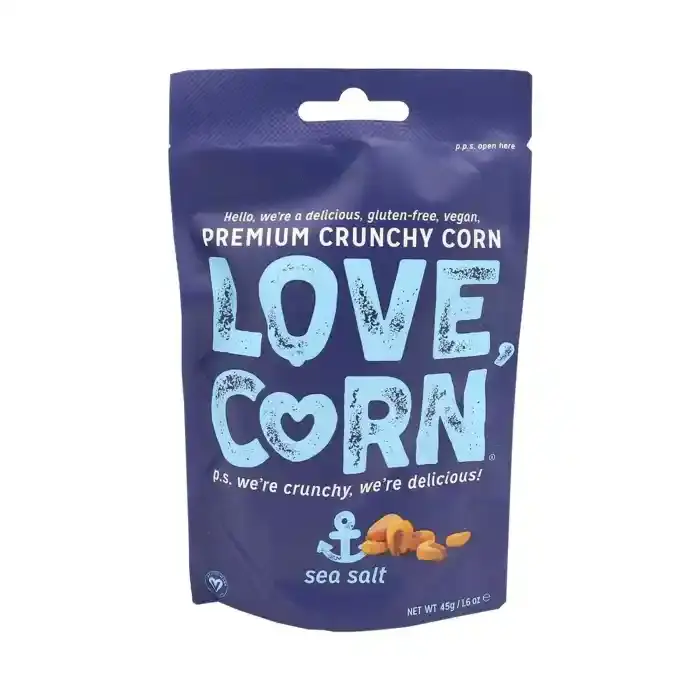 Love Corn Premium Corn Snack Sea Salt 45G