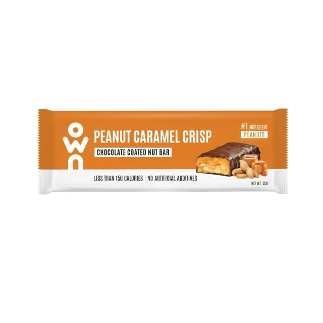 Own Nut Bar Peanut Caramel Crisp 35g