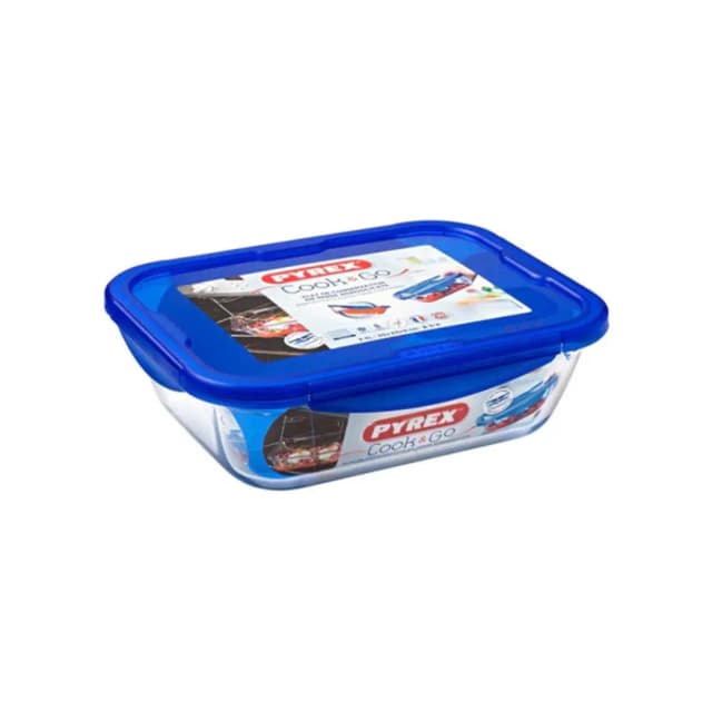 PYREX Rectangle Dish with Lid 3.5L 283PG00