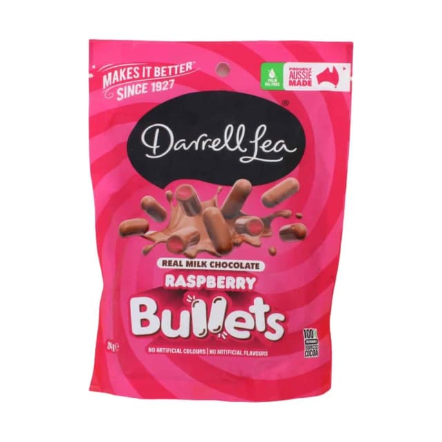 Darrell Lea Raspberry Milk Chocolate 204g