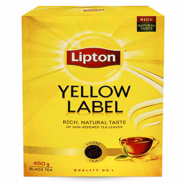 LIPTON YELLOW LABEL TEA 450G