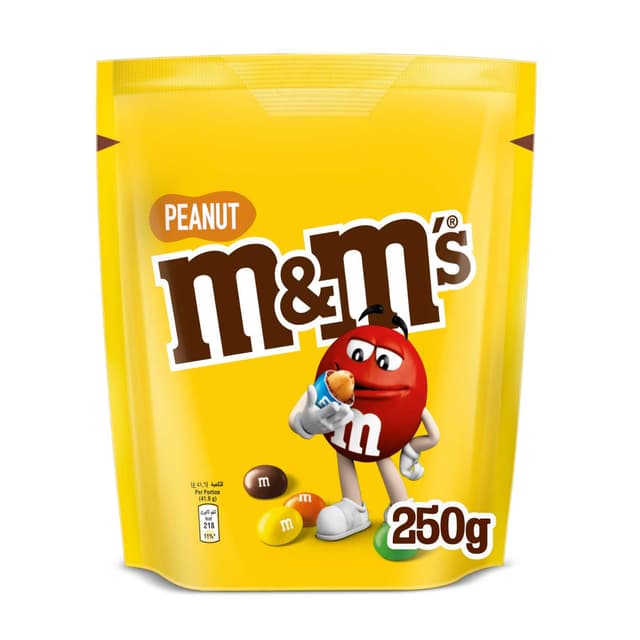 M&M's Peanut Chocolate 250 g