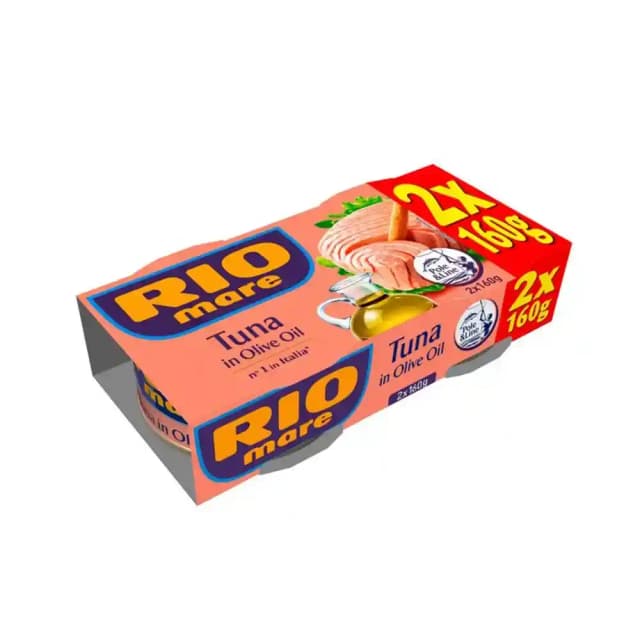 Rio Mare in Olive Oil Tuna 160gx2 Pieces