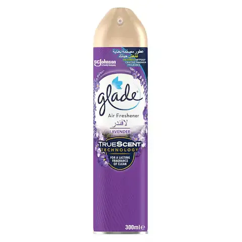Glade Aerosol Air Freshener Lavender Scent 300 ml