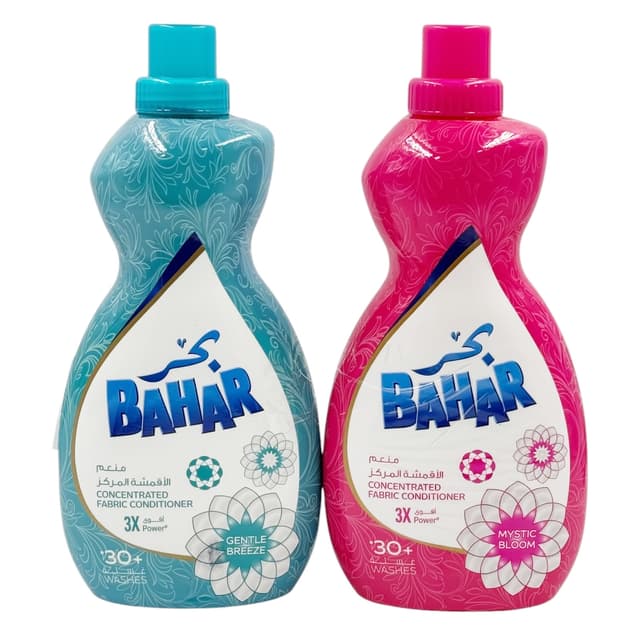 BAHAR FABRIC CONDITIONER MYSTIC BLOOM+GENTLE BREEZE 2X750ML