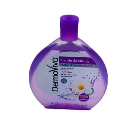DERMOVIVA GENTLE SOOTHING FACIAL CLEANSING TONER 225ML
