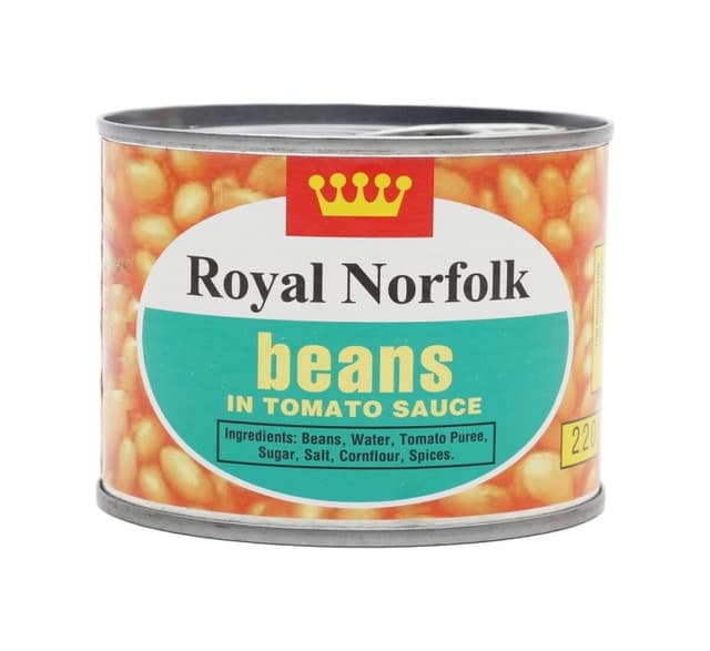 ROYAL NORFOLK BAKED BEANS 220GR