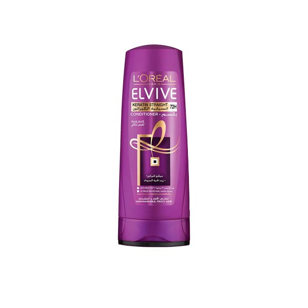 LOREAL PARIS ELVIVE KERATIN STRAIGHT CONDITIONER 200ML