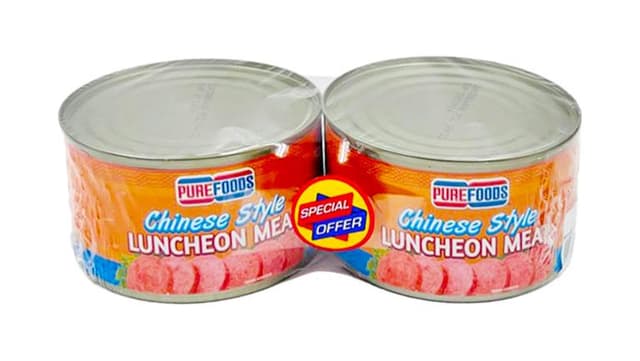 PUREFOODS CHINESE STYLE LUNCHEON MEAT 2X350GM