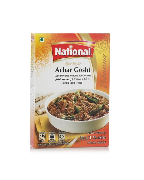 NATIONAL ACHAR GOSHT MIX 50GR